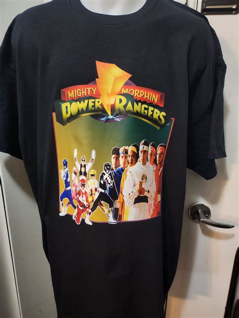 Mighty Morphin Power Rangers Shirt Hot 28 Years 1993 2021 Of The