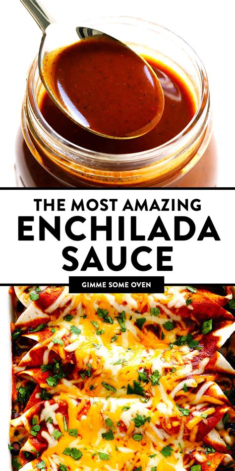 Homemade Enchilada Sauce Recipe | Gimme Some Oven | Recipe in 2024 ...