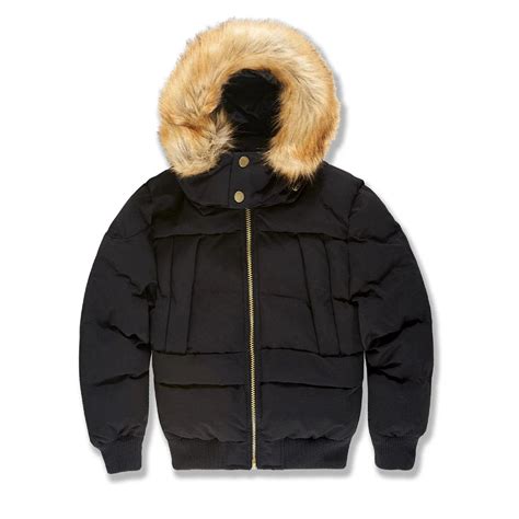 Jordan Craig kids Harbour Cross Bay Bomber Hooded Coat (Black) – Nexus ...