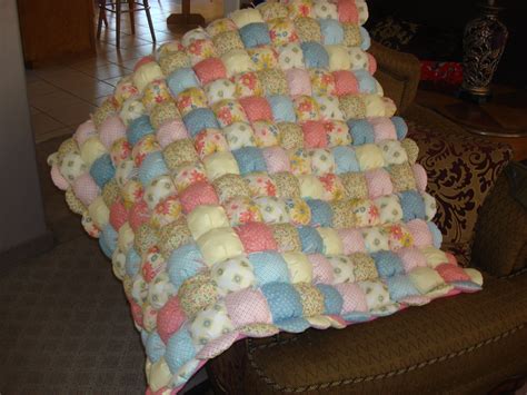 Image result for Baby Puff Quilt Tutorial