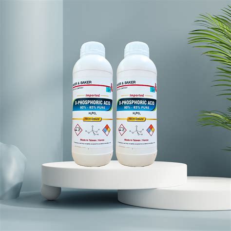 Orthophosphoric Acid-85% Pure (Phosphoric Acid) – Baker & Baker