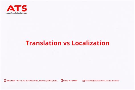 Image result for Localization vs Translation
