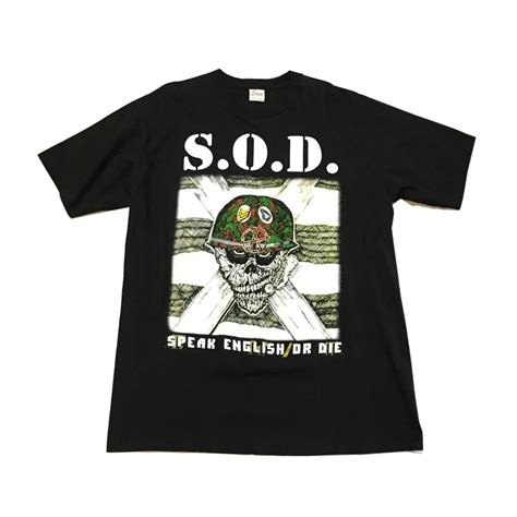 90's S.O.D. バンド Tシャツ | 古着屋 Boogie