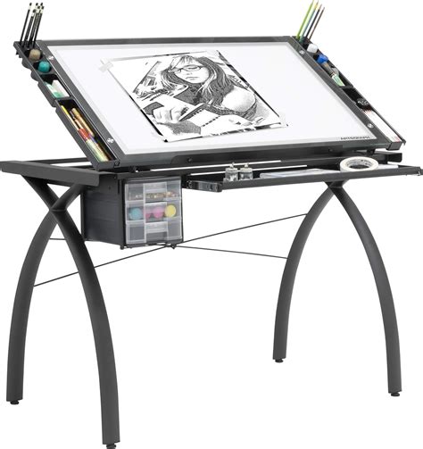 Futura Light Table for Artists, Drawing with Dimmable Light and ...