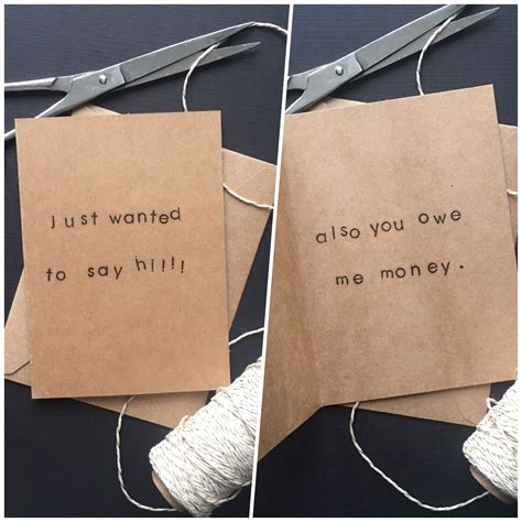 funny you owe me money quotes