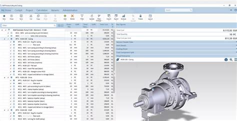 Interface software - Product Lifecycle Costing - SAP - development ...