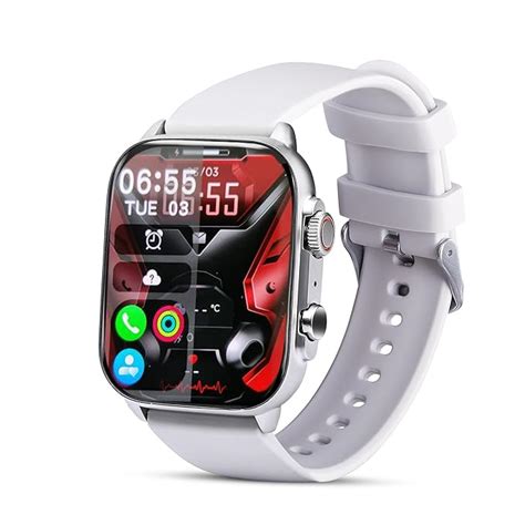 MOVANCHI Premium Smart Watch|1.96" Super AMOLED Display with 410x502 ...