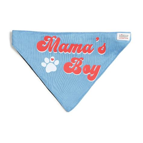 ZL Mama's Boy Dog Bandana | Zigly