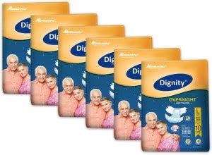 DIGNITY ADULTDIAPERS_O385406 Adult Diapers - L - Buy 6 DIGNITY Adult ...