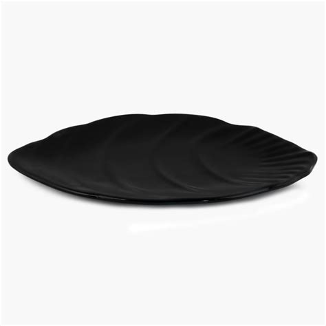 Buy Silvano Palm Platter - 12 Inch from Home Centre at just INR 399.0