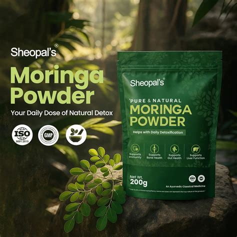 Sheopals Moringa Powder | Best Organic Moringa Leaf Powder in India