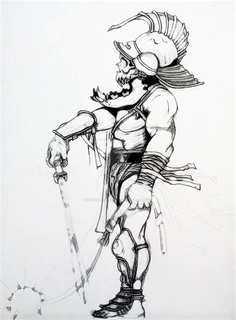 gladiator tat sketch by LORD-WARNER666 on DeviantArt