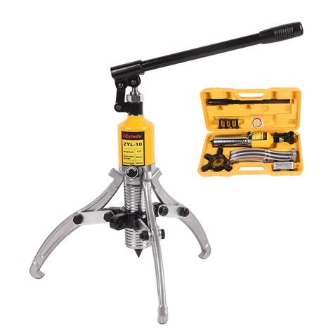 Dawot Hydraulic Gear Puller, 10 Ton Hydraulic Puller Kit Bearing Puller with Case 2 or 3 Jaws ...