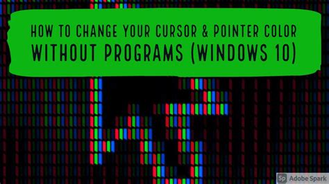 Image result for How to Change Cursor Color