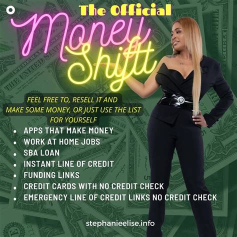 The Official Money Shift List | PayPal