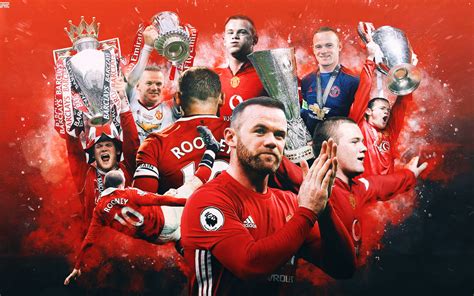 Download Manchester United Players Fanart Collage Wallpaper ...