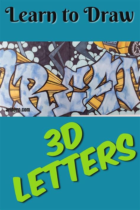 Image result for 3D Lettering Tutorial
