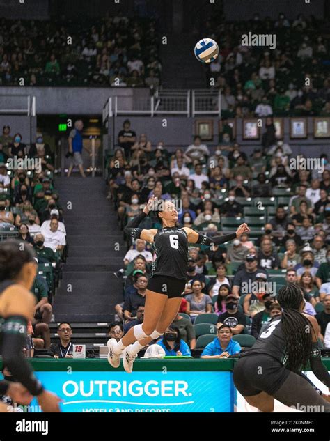 Honolulu, Hawaii. September 10, 2022 - Hawaii outside hitter Riley ...