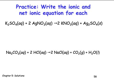 Net Ionic Equations Practice Pdf at Adriana Fishburn blog