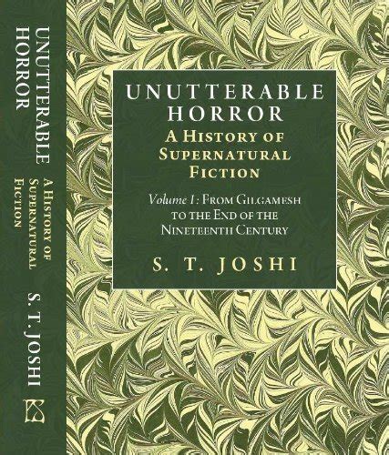Amazon.in: Buy Unutterable Horror: The History of Supernatural Fiction ...