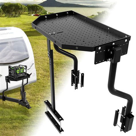Rv Generator Rack Camper Trailer Tray Generator Mount For Travel ...