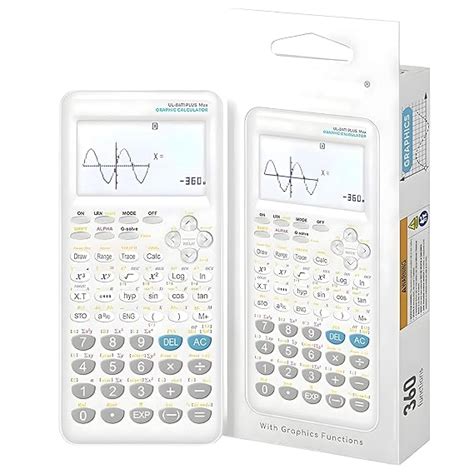Advanced Graphing Calculator with 360 Functions, Programmable ...