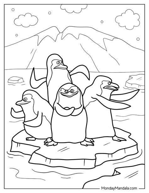 20 Madagascar Coloring Pages (Free PDF Printables)