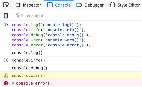 JavaScript Debug Console 的图像结果