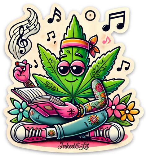 Inked & Lit - Lettuce Reader by Inked & Lit | Die cut stickers ...