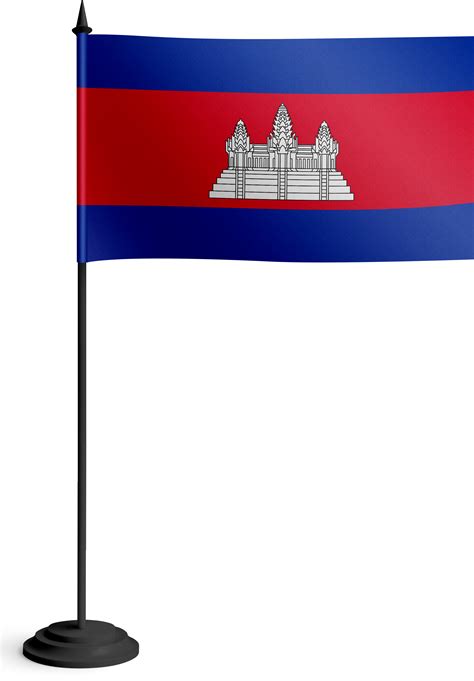 Cambodia Flag, National Emblem, Country Symbol PNG Image