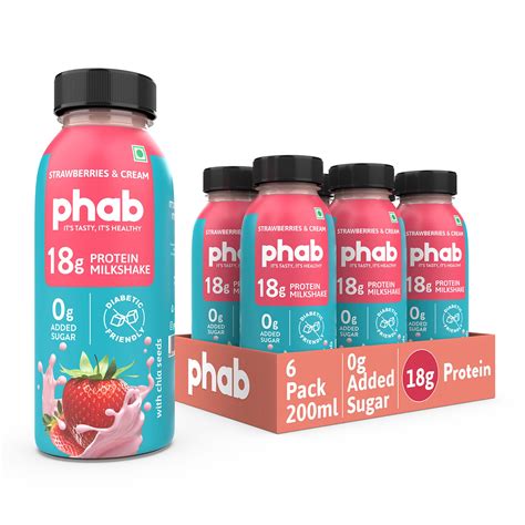phab - Calorie Efficient Protein Bars, Protein milkshake & Energy bar