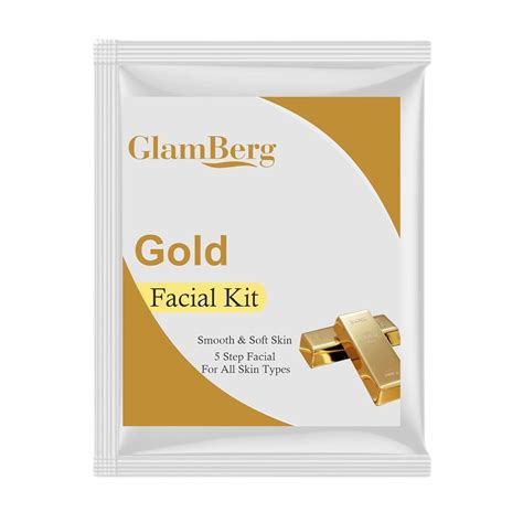 Glamberg Professional Gold Facial Kit with hydra technology (60 g ...
