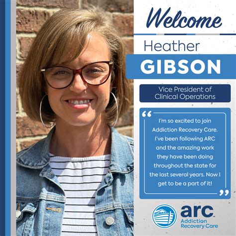 Addiction Recovery Care adds Heather Gibson to Management Team ...