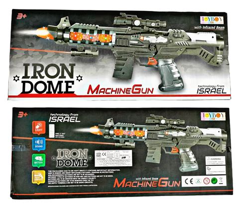 Buy Nonamona Musical Laser Dome Machine Gun Toy with Light and Sound ...