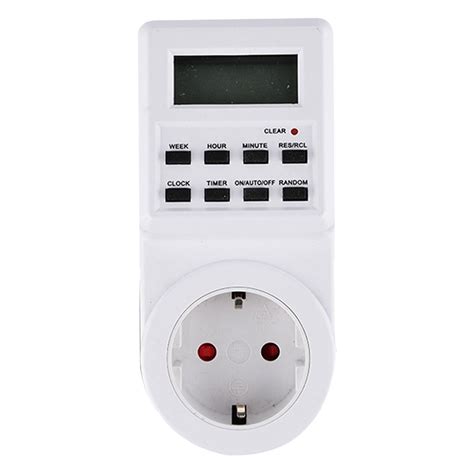 Electronic Digital Timer Switch Socket 24 Hour Cyc... - Grandado