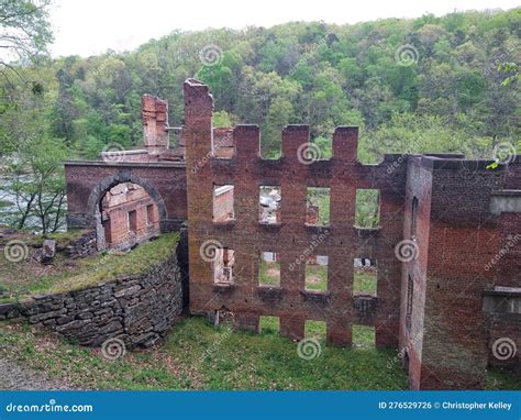 New Manchester Mill Ruins Sweetwater Creek State Park Stock Photo ...
