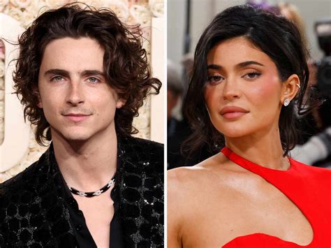 Kylie Jenner and Timothée Chalamet Shared Some PDA at the 2024 Golden ...