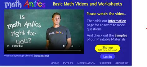 Image result for List of Math Antics Lessons