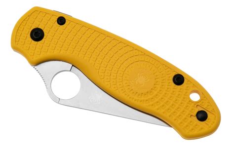 Spyderco Para 3 Salt Lightweight CPM Magnacut C223PYL Yellow FRN ...