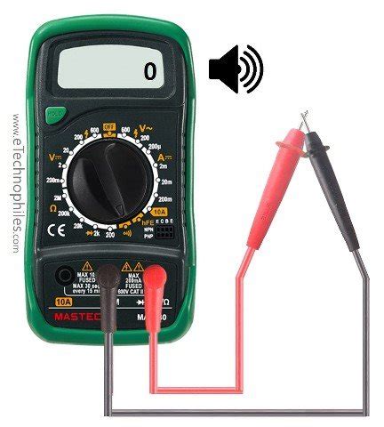 Image result for Continuity Test Multimeter
