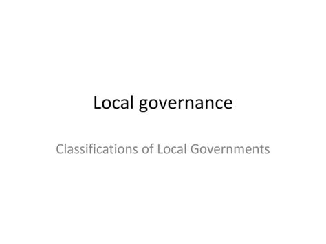 Local Governance 的图像结果