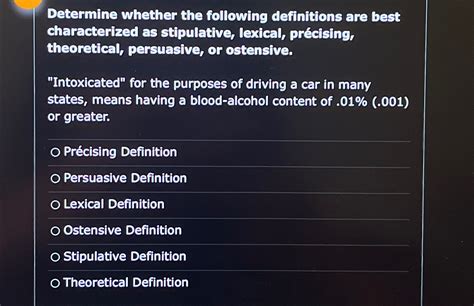 Definition Of Stipulative