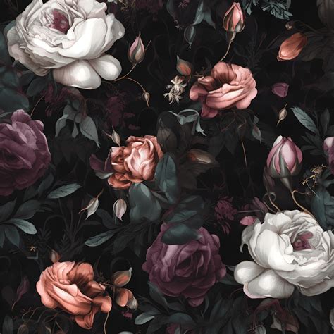 Dark Floral Wallpapers - 4k, HD Dark Floral Backgrounds on WallpaperBat