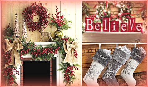 2016 Christmas Mantel Decorating Ideas - Design Trends Blog