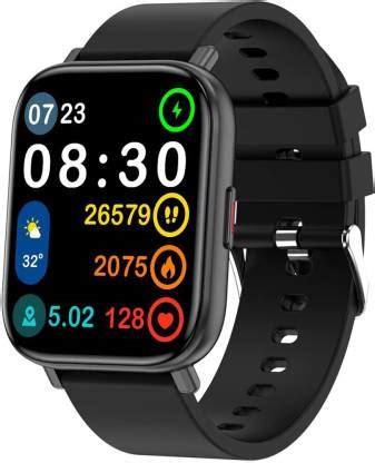 French Connection Fit Pro Full Touch Smartwatch Unisex Black With Large ...
