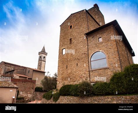 Italy, Tuscany, Florence district, The Vinci village, birthplace of ...