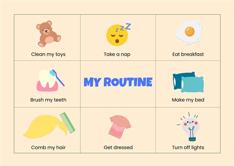 Daily Routine Plan Example 的图像结果