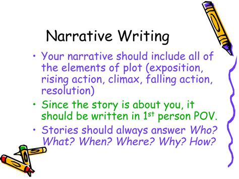 Image result for Narrative Format Example