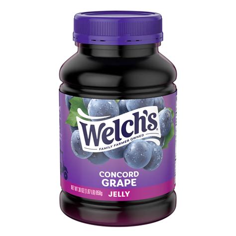 Welch's Concord Grape Jelly, 30 oz Jar - Walmart.com