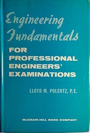Buy Engineering Fundamentals for Professional Engineers' Examinations ...